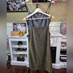 Set Of Two Dresses - One Gold and One Silver